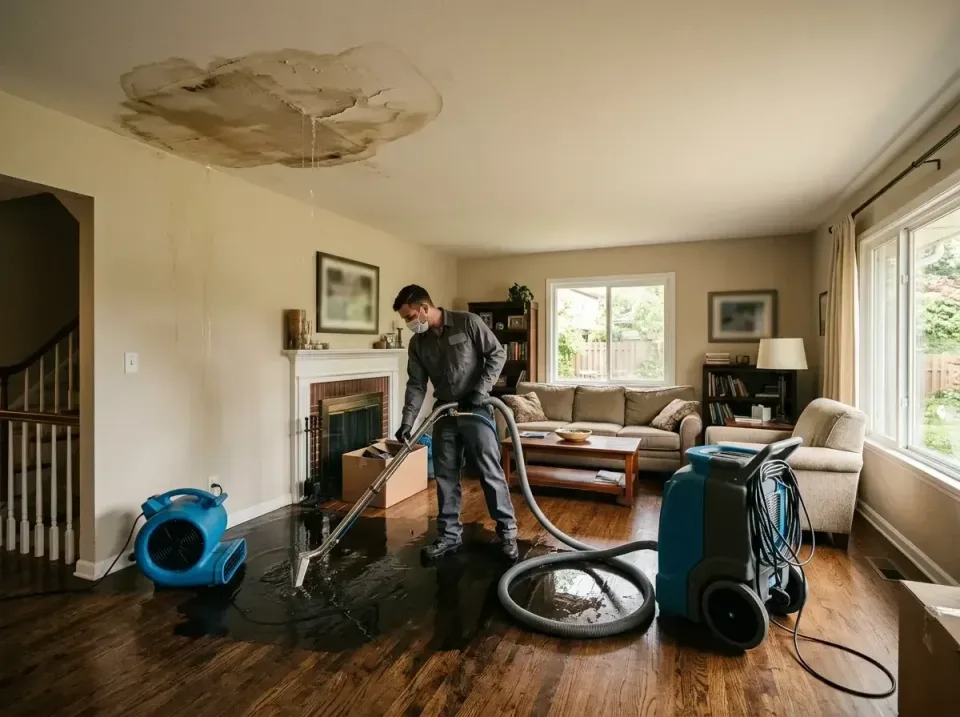 attic-pipe-burst-ceiling-drip-008 — frequently asked questions, Water Damage Restoration & Carpet Care in Farmerville, LA